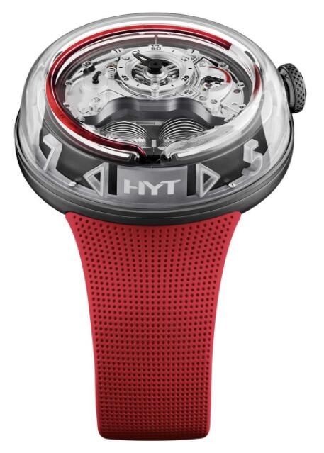 Replica HYT H5 Red Fluid H02248 Watch Replica HYT H5 Red Fluid H02248 Watch